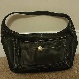 Coach Black Shoulder Bag